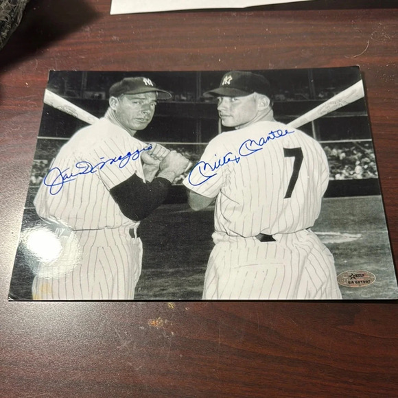 Mantle DiMaggio signed photo - Picture 1 of 1